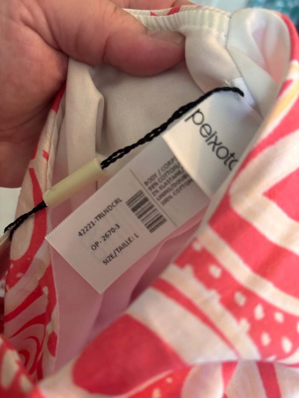 Anthropologie Peixoto Parker Pink White Floral Sleeveless Maxi Dress Size L - Picture 6 of 12